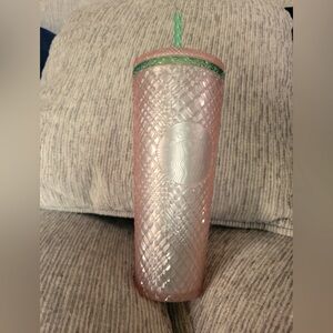 Starbucks Pink Venti Tumbler with Straw